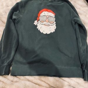 Mallory Ervin Living Fully Santa sweatshirt